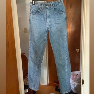 Levi’s high waisted dead stock jeans!